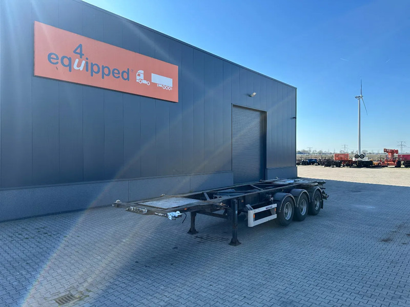 Van Hool 20FT/30FT, ADR (EX/II, EX/III, FL, OX, AT), SAF, drum, liftaxle, NL-Chassis - Portacontenedore/ Intercambiable semirremolque: foto 1 Van Hool 20FT/30FT, ADR (EX/II, EX/III, FL, OX, AT), SAF, drum, liftaxle, NL-Chassis - Portacontenedore/ Intercambiable semirremolque: foto 1
