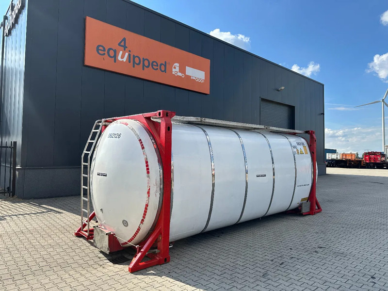 Van Hool 20FT SWAPBODY 30.800L, UN PORTABLE, T11, 2.5Y- + CSC inspection: 02/2028 - Tanque de almacenamiento: foto 1 Van Hool 20FT SWAPBODY 30.800L, UN PORTABLE, T11, 2.5Y- + CSC inspection: 02/2028 - Tanque de almacenamiento: foto 1