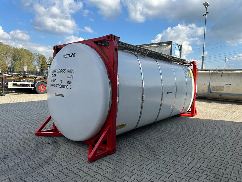Van Hool 20FT SWAPBODY 30.800L, UN PORTABLE, T11, 2.5Y- + CSC inspection: 02/2028 - Tanque de almacenamiento: foto 4 Van Hool 20FT SWAPBODY 30.800L, UN PORTABLE, T11, 2.5Y- + CSC inspection: 02/2028 - Tanque de almacenamiento: foto 4