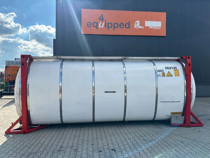 Van Hool 20FT SWAPBODY 30.800L, UN PORTABLE, T11, 2.5Y- + CSC inspection: 02/2028 - Tanque de almacenamiento: foto 2 Van Hool 20FT SWAPBODY 30.800L, UN PORTABLE, T11, 2.5Y- + CSC inspection: 02/2028 - Tanque de almacenamiento: foto 2