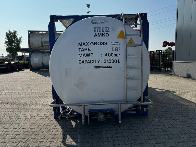 Tanque de almacenamiento Van Hool 20FT SWAPBODY 30.900L, UN PORTABLE T11, 5Y inspection: 11-2027: foto 6