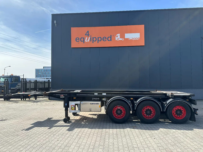 Van Hool 20FT Tipping-chassis, ADR (EX/II, EX/III, FL, AT), SAF, 2 liftaxles, APK/ADR: 10-2025 - Portacontenedore/ Intercambiable semirremolque: foto 4 Van Hool 20FT Tipping-chassis, ADR (EX/II, EX/III, FL, AT), SAF, 2 liftaxles, APK/ADR: 10-2025 - Portacontenedore/ Intercambiable semirremolque: foto 4