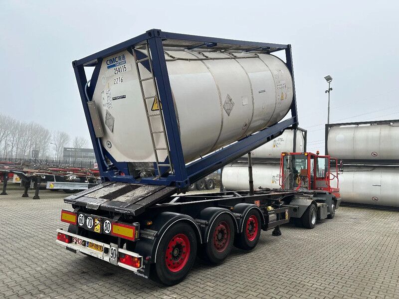 Van Hool 20FT Tipping-chassis, ADR (EX/II, EX/III, FL, AT), SAF, 2 liftaxles - Portacontenedore/ Intercambiable semirremolque: foto 4 Van Hool 20FT Tipping-chassis, ADR (EX/II, EX/III, FL, AT), SAF, 2 liftaxles - Portacontenedore/ Intercambiable semirremolque: foto 4