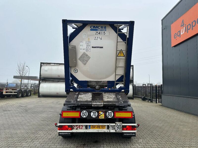 Van Hool 20FT Tipping-chassis, ADR (EX/II, EX/III, FL, AT), SAF, 2 liftaxles - Portacontenedore/ Intercambiable semirremolque: foto 5 Van Hool 20FT Tipping-chassis, ADR (EX/II, EX/III, FL, AT), SAF, 2 liftaxles - Portacontenedore/ Intercambiable semirremolque: foto 5