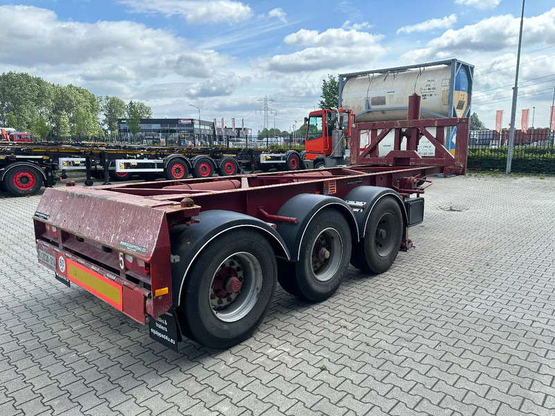Van Hool 3 AXLE 20FT KIEP-CHASSIS, BPW + TROMMELREMMEN - Portacontenedore/ Intercambiable semirremolque: foto 4 Van Hool 3 AXLE 20FT KIEP-CHASSIS, BPW + TROMMELREMMEN - Portacontenedore/ Intercambiable semirremolque: foto 4