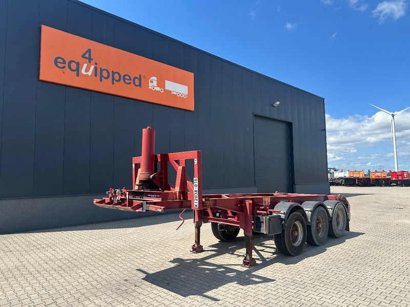 Van Hool 3 AXLE 20FT TIPPING-CHASSIS, BPW + DRUMBRAKES - Portacontenedore/ Intercambiable semirremolque: foto 1 Van Hool 3 AXLE 20FT TIPPING-CHASSIS, BPW + DRUMBRAKES - Portacontenedore/ Intercambiable semirremolque: foto 1