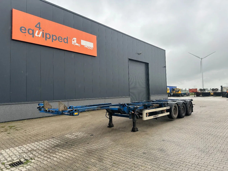 Van Hool 40FT HC-chassis, DISCBRAKES, liftaxle, extendable - Portacontenedore/ Intercambiable semirremolque: foto 1 Van Hool 40FT HC-chassis, DISCBRAKES, liftaxle, extendable - Portacontenedore/ Intercambiable semirremolque: foto 1