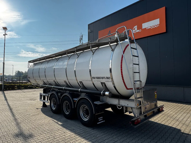 Van Hool FOOD / RVS chassis / 5.860KG/ 29.500L / 1-COMP / 1 -BAFFLE / DISC/ NL / TYRES 80 pct / APK - Cisterna semirremolque: foto 3 Van Hool FOOD / RVS chassis / 5.860KG/ 29.500L / 1-COMP / 1 -BAFFLE / DISC/ NL / TYRES 80 pct / APK - Cisterna semirremolque: foto 3