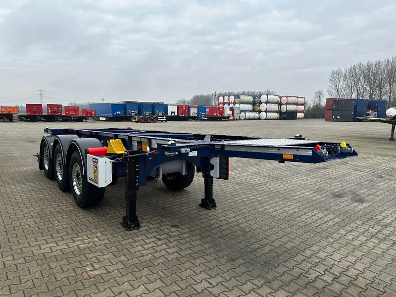 Van Hool NEW / DIRECT AVAILABLE 20FT / 20FT SWAP ADR-CHASSIS, DISCBRAKES, 3x available, ALU WHEELS - Portacontenedore/ Intercambiable semirremolque: foto 3 Van Hool NEW / DIRECT AVAILABLE 20FT / 20FT SWAP ADR-CHASSIS, DISCBRAKES, 3x available, ALU WHEELS - Portacontenedore/ Intercambiable semirremolque: foto 3