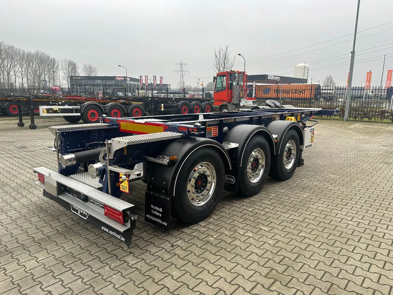 Van Hool NEW / DIRECT AVAILABLE 20FT ADR-CHASSIS, EMPTY WEIGHT: 3.300KG, DISCBRAKES, 3x available, ALU WHEELS - Portacontenedore/ Intercambiable semirremolque: foto 5 Van Hool NEW / DIRECT AVAILABLE 20FT ADR-CHASSIS, EMPTY WEIGHT: 3.300KG, DISCBRAKES, 3x available, ALU WHEELS - Portacontenedore/ Intercambiable semirremolque: foto 5