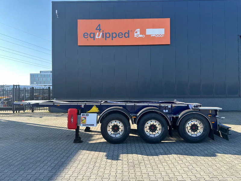 Van Hool NEW / DIRECT AVAILABLE 20FT ADR-CHASSIS, EMPTY WEIGHT: 3.300KG, DISCBRAKES, 3x available, ALU WHEELS - Portacontenedore/ Intercambiable semirremolque: foto 2 Van Hool NEW / DIRECT AVAILABLE 20FT ADR-CHASSIS, EMPTY WEIGHT: 3.300KG, DISCBRAKES, 3x available, ALU WHEELS - Portacontenedore/ Intercambiable semirremolque: foto 2