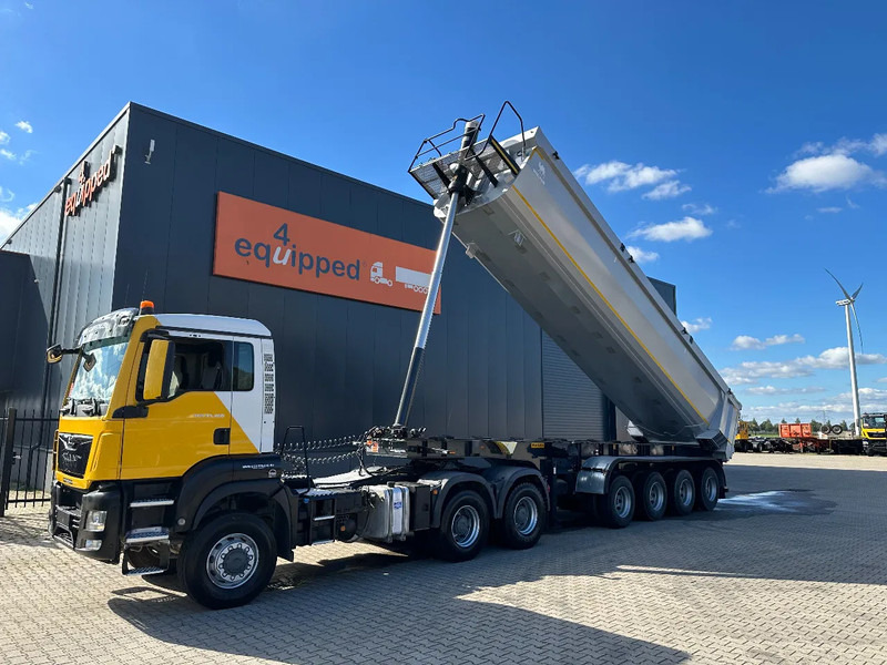Wielton NEW / UNUSED 4-axle HEAVY-DUTY tipper, HARDOX, 16 tires, 32CBM, NO DOCUMENTS!!! - Volquete semirremolque: foto 3 Wielton NEW / UNUSED 4-axle HEAVY-DUTY tipper, HARDOX, 16 tires, 32CBM, NO DOCUMENTS!!! - Volquete semirremolque: foto 3