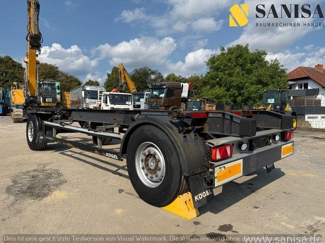 Kögel AW18/Wechselfahrgestell/BDF/Pneumatik - Portacontenedore/ Intercambiable remolque: foto 4 Kögel AW18/Wechselfahrgestell/BDF/Pneumatik - Portacontenedore/ Intercambiable remolque: foto 4