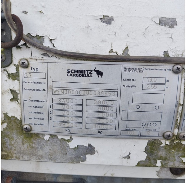 Schmitz Cargobull huif - Caja cerrada semirremolque: foto 5 Schmitz Cargobull huif - Caja cerrada semirremolque: foto 5