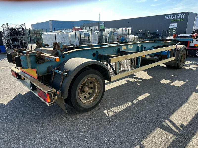 AJK AEEL/10-20 - 20T CONTAINERAANHANGER LUCHTVERING - DRUM BRAKES - AIR SUSP. - GIGANT ASSEN - 40mm - BELGISCHE PAPIEREN - Portacontenedore/ Intercambiable remolque: foto 5 AJK AEEL/10-20 - 20T CONTAINERAANHANGER LUCHTVERING - DRUM BRAKES - AIR SUSP. - GIGANT ASSEN - 40mm - BELGISCHE PAPIEREN - Portacontenedore/ Intercambiable remolque: foto 5