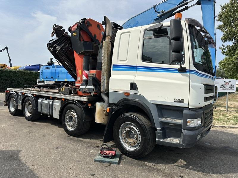 DAF CF 85.480 8x4 ZSM + KRAN PALFINGER PK90002 F (7x) - MANUAL ZF - RETARDER - BIG AXLES / HUB REDUCTION - STEEL SPRING - Cabeza tractora: foto 1 DAF CF 85.480 8x4 ZSM + KRAN PALFINGER PK90002 F (7x) - MANUAL ZF - RETARDER - BIG AXLES / HUB REDUCTION - STEEL SPRING - Cabeza tractora: foto 1