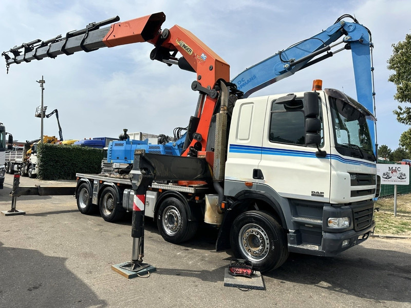 DAF CF 85.480 8x4 ZSM + KRAN PALFINGER PK90002 F (7x) - MANUAL ZF - RETARDER - BIG AXLES / HUB REDUCTION - STEEL SPRING - Cabeza tractora: foto 2 DAF CF 85.480 8x4 ZSM + KRAN PALFINGER PK90002 F (7x) - MANUAL ZF - RETARDER - BIG AXLES / HUB REDUCTION - STEEL SPRING - Cabeza tractora: foto 2