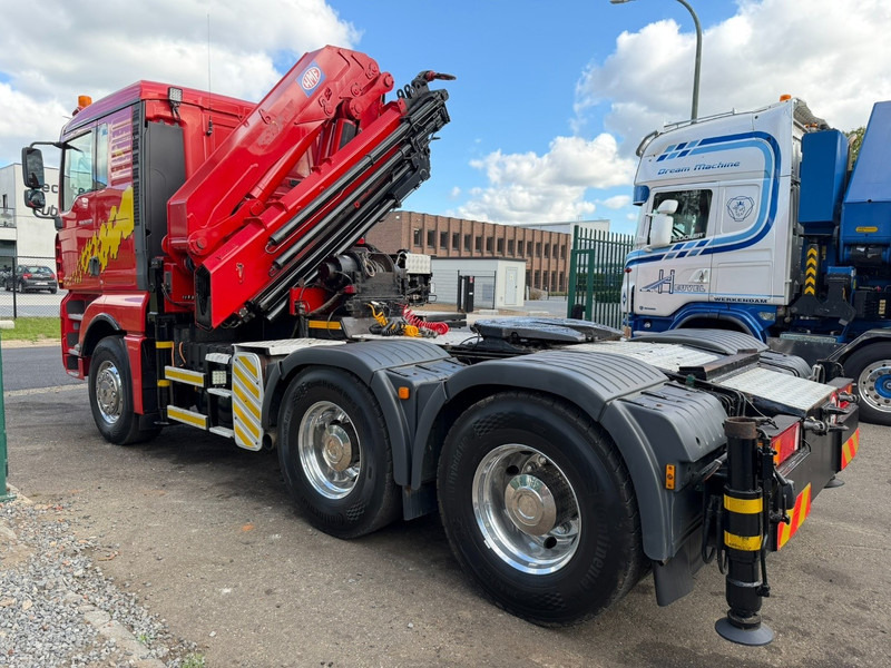 MAN TGA 33.530 6x4 - 90T ZSM + KRAN HMF 3720 K6 (17.3m) - RETARDER - MANUAL ZF - EURO 3 - 590.000km - ALCOA - BIG AXLES HUB REDUCTION - BE TRUCK - TOP CONDITION - Cabeza tractora: foto 5 MAN TGA 33.530 6x4 - 90T ZSM + KRAN HMF 3720 K6 (17.3m) - RETARDER - MANUAL ZF - EURO 3 - 590.000km - ALCOA - BIG AXLES HUB REDUCTION - BE TRUCK - TOP CONDITION - Cabeza tractora: foto 5