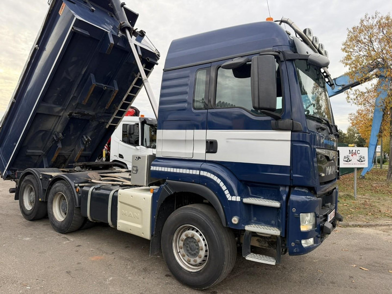 MAN TGS 33.480 6x4 ZSM + KIPPER - WECHSEL / WISSELSYSTEEM / DOUBLE PVA - RETARDER - HUB REDUCTION - BE TRUCK - Cabeza tractora: foto 1 MAN TGS 33.480 6x4 ZSM + KIPPER - WECHSEL / WISSELSYSTEEM / DOUBLE PVA - RETARDER - HUB REDUCTION - BE TRUCK - Cabeza tractora: foto 1