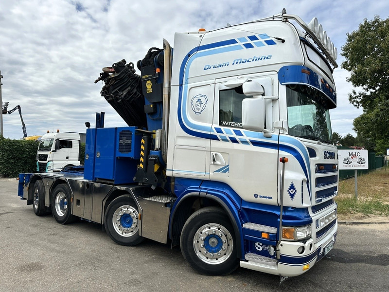 Scania R500 8x2 ZSM + KRAN 100Tm! PALFINGER PK100002 G 8x + 1 ME - RETARDER - ALCOA DURA BRIGHT - LIFT + STEERING - 5/6 HYDR F - TÜV 05/2026 - TOP CONDITION - Cabeza tractora: foto 1 Scania R500 8x2 ZSM + KRAN 100Tm! PALFINGER PK100002 G 8x + 1 ME - RETARDER - ALCOA DURA BRIGHT - LIFT + STEERING - 5/6 HYDR F - TÜV 05/2026 - TOP CONDITION - Cabeza tractora: foto 1