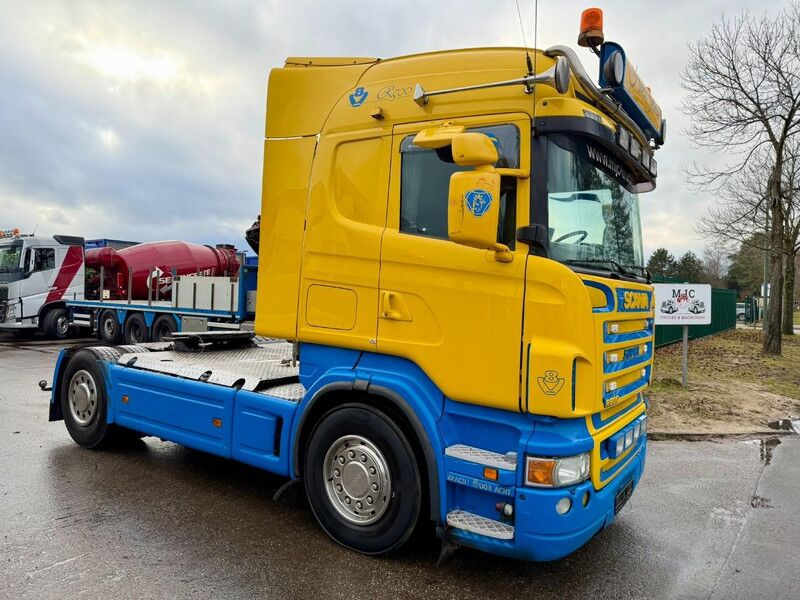 Scania R500 V8 4X2 RETARDER - HIGHLINE - SIDESKIRTS - PTO HYDR - 2 DIESEL TANKS - A/C - FRIGO - BE TRUCK - Cabeza tractora: foto 1 Scania R500 V8 4X2 RETARDER - HIGHLINE - SIDESKIRTS - PTO HYDR - 2 DIESEL TANKS - A/C - FRIGO - BE TRUCK - Cabeza tractora: foto 1