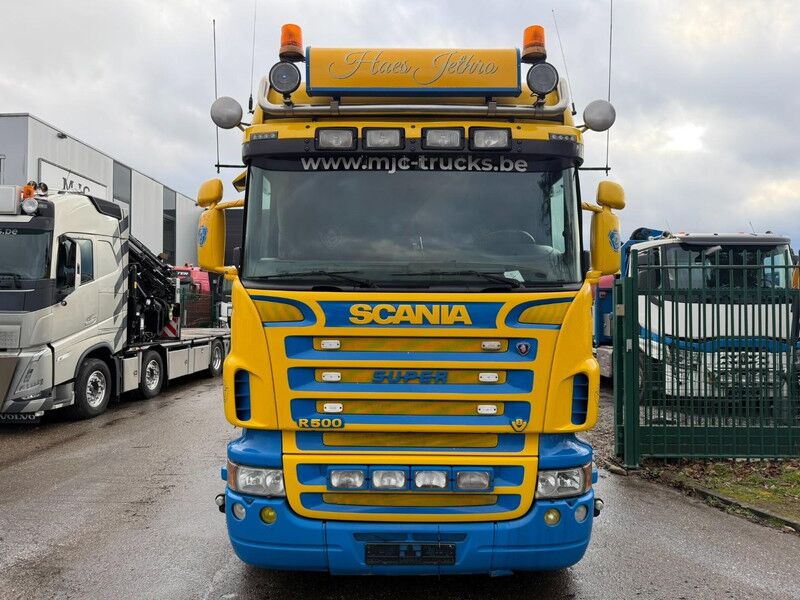 Scania R500 V8 4X2 RETARDER - HIGHLINE - SIDESKIRTS - PTO HYDR - 2 DIESEL TANKS - A/C - FRIGO - BE TRUCK - Cabeza tractora: foto 2 Scania R500 V8 4X2 RETARDER - HIGHLINE - SIDESKIRTS - PTO HYDR - 2 DIESEL TANKS - A/C - FRIGO - BE TRUCK - Cabeza tractora: foto 2