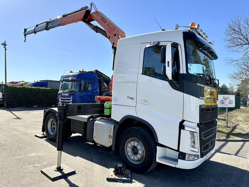 Volvo FH 540 ZSM + KRAN PALFINGER PK 18500 + RADIO - *449.000km* - EURO 6 - COC - 4 STABS - Cabeza tractora: foto 2 Volvo FH 540 ZSM + KRAN PALFINGER PK 18500 + RADIO - *449.000km* - EURO 6 - COC - 4 STABS - Cabeza tractora: foto 2