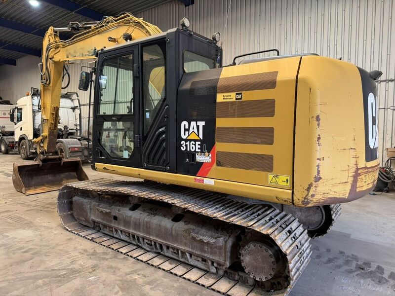 Caterpillar 316 E L *5837h* - FULL HYDR - 18.3T - CENTRAL GREASING - A/C - CAMERA - CE + EPA - BE MACHINE - Excavadora de cadenas: foto 4 Caterpillar 316 E L *5837h* - FULL HYDR - 18.3T - CENTRAL GREASING - A/C - CAMERA - CE + EPA - BE MACHINE - Excavadora de cadenas: foto 4