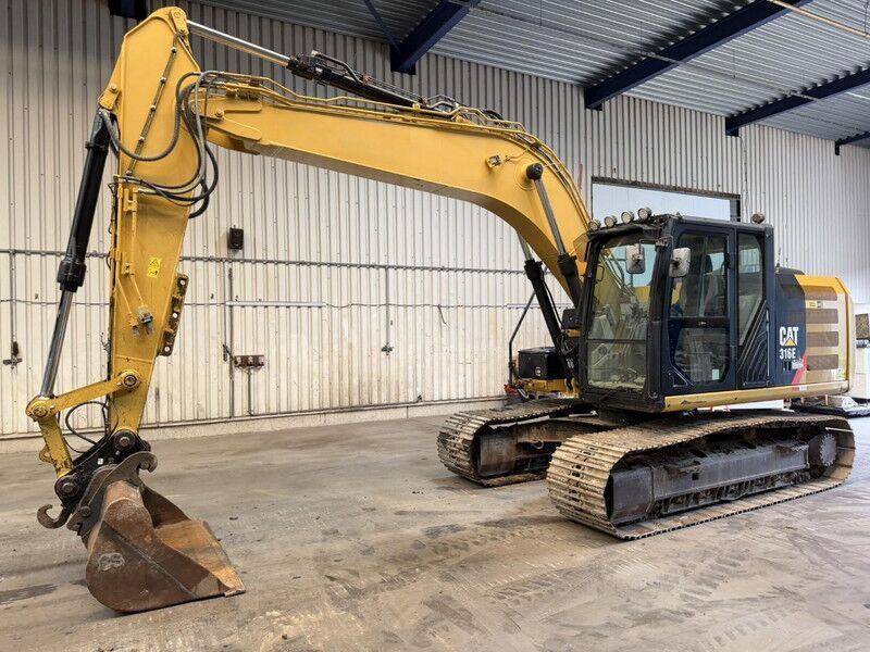 Caterpillar 316 E L *5837h* - FULL HYDR - 18.3T - CENTRAL GREASING - A/C - CAMERA - CE + EPA - BE MACHINE - Excavadora de cadenas: foto 1 Caterpillar 316 E L *5837h* - FULL HYDR - 18.3T - CENTRAL GREASING - A/C - CAMERA - CE + EPA - BE MACHINE - Excavadora de cadenas: foto 1