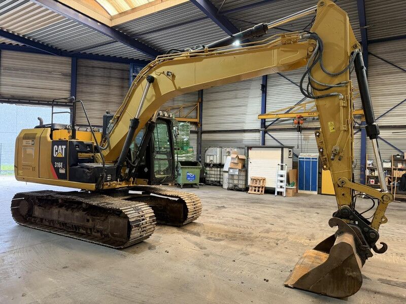 Caterpillar 316 E L *5837h* - FULL HYDR - 18.3T - CENTRAL GREASING - A/C - CAMERA - CE + EPA - BE MACHINE - Excavadora de cadenas: foto 2 Caterpillar 316 E L *5837h* - FULL HYDR - 18.3T - CENTRAL GREASING - A/C - CAMERA - CE + EPA - BE MACHINE - Excavadora de cadenas: foto 2