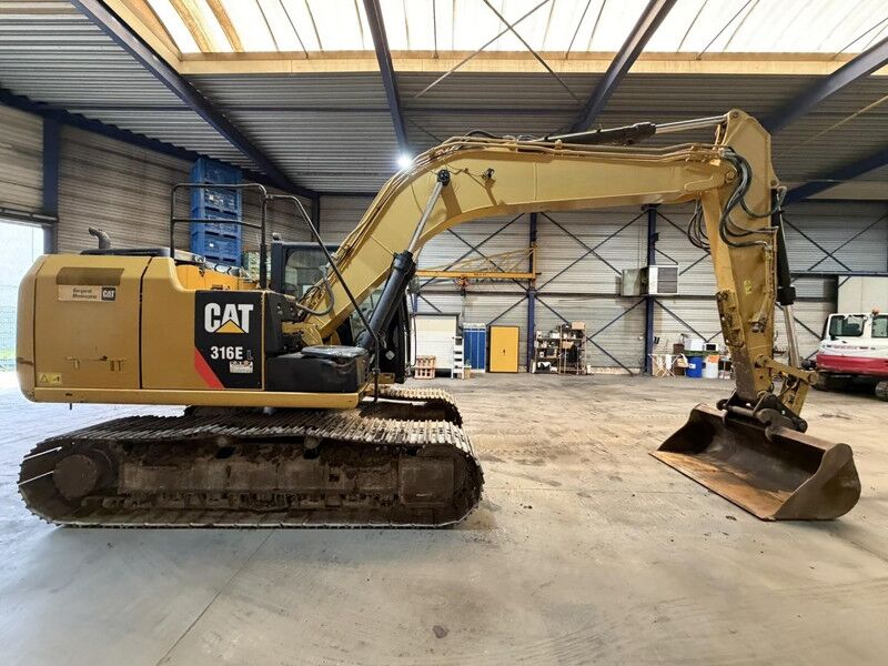 Caterpillar 316 E L *5837h* - FULL HYDR - 18.3T - CENTRAL GREASING - A/C - CAMERA - CE + EPA - BE MACHINE - Excavadora de cadenas: foto 5 Caterpillar 316 E L *5837h* - FULL HYDR - 18.3T - CENTRAL GREASING - A/C - CAMERA - CE + EPA - BE MACHINE - Excavadora de cadenas: foto 5