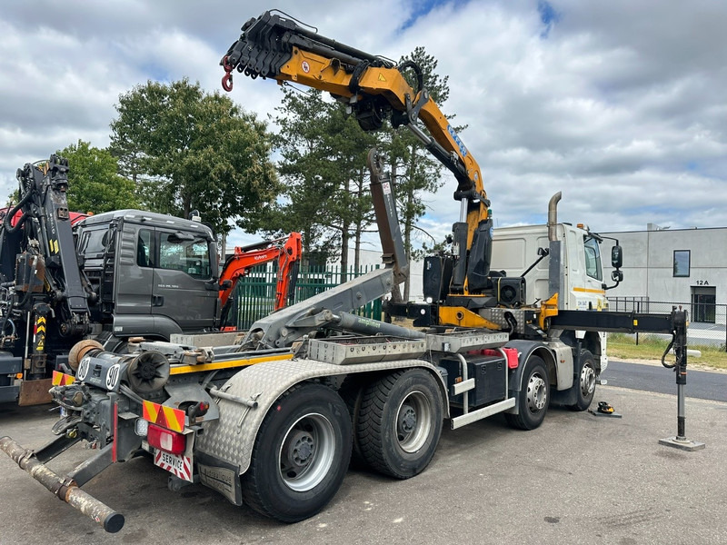 DAF CF 480 8x4 HOOKLIFT + CRANE (19m!) EFFER 205 / 6S + WINCH - RETARDER - *165.000km* - VERY NICE - Multibasculante camión, Camión grúa: foto 5 DAF CF 480 8x4 HOOKLIFT + CRANE (19m!) EFFER 205 / 6S + WINCH - RETARDER - *165.000km* - VERY NICE - Multibasculante camión, Camión grúa: foto 5