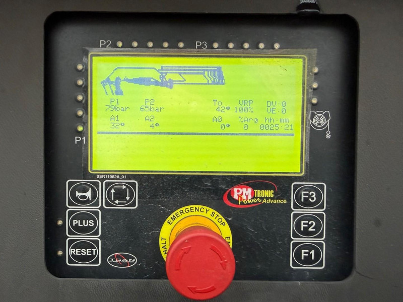 Camión caja abierta, Camión grúa DAF CF 75.310 6X2 PRITSCHE + KRAN PM 27 S-4 + RADIO + WINCH - FULL RAMP - LIFT + STEERING AXLE - MANUAL GEARBOX - FR TRUCK: foto 18