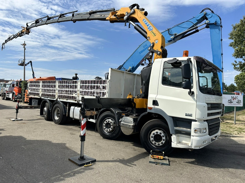 DAF CF 85.360 8x2 + CRANE (25m!) EFFER 305 6S + JIB 4S + ROTATOR - PLATORM 7m60 - LIFT + STEERING AXLE - EURO 5 - BE - Camión grúa: foto 1 DAF CF 85.360 8x2 + CRANE (25m!) EFFER 305 6S + JIB 4S + ROTATOR - PLATORM 7m60 - LIFT + STEERING AXLE - EURO 5 - BE - Camión grúa: foto 1