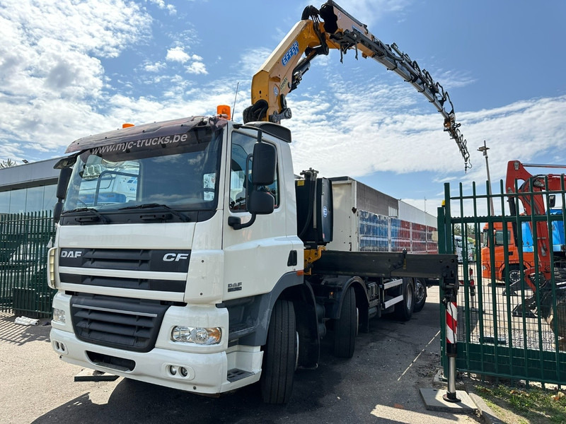DAF CF 85.360 8x2 + CRANE (25m!) EFFER 305 6S + JIB 4S + ROTATOR - PLATORM 7m60 - LIFT + STEERING AXLE - EURO 5 - BE - Camión grúa: foto 3 DAF CF 85.360 8x2 + CRANE (25m!) EFFER 305 6S + JIB 4S + ROTATOR - PLATORM 7m60 - LIFT + STEERING AXLE - EURO 5 - BE - Camión grúa: foto 3
