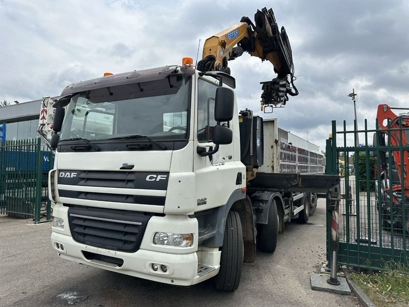 DAF CF 85.360 8x2 + KRAN (25m!) EFFER 305 6S + JIB 4S + ROTATOR - PLATORM 7m60 - LIFT + STEERING AXLE - EURO 5 - BE - Camión caja abierta, Camión grúa: foto 4 DAF CF 85.360 8x2 + KRAN (25m!) EFFER 305 6S + JIB 4S + ROTATOR - PLATORM 7m60 - LIFT + STEERING AXLE - EURO 5 - BE - Camión caja abierta, Camión grúa: foto 4