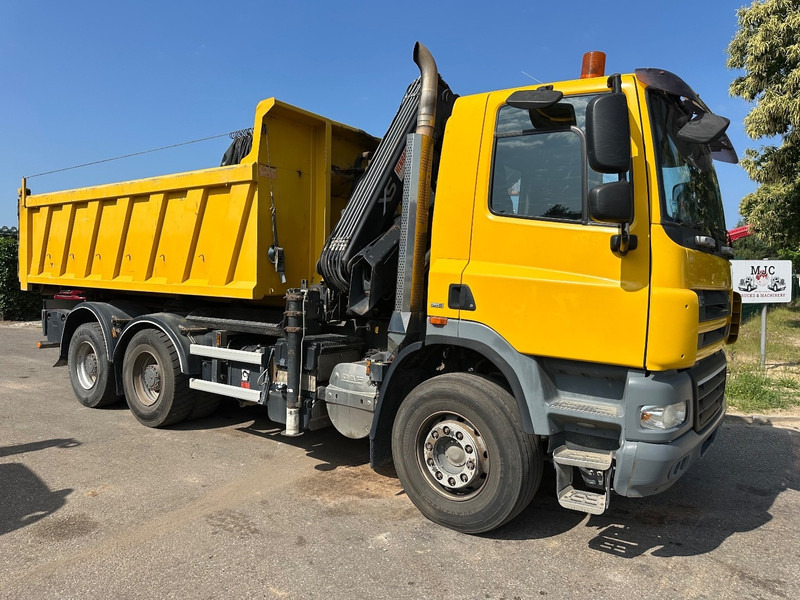 DAF CF 85.410 6X4 21T HOOKLIFT + CRANE HIAB 166-3 HIPRO + ROTATOR - 5/6F - RETARDER - TÜV 10/2025 - EURO 5 - BE TRUCK - Multibasculante camión, Camión grúa: foto 2 DAF CF 85.410 6X4 21T HOOKLIFT + CRANE HIAB 166-3 HIPRO + ROTATOR - 5/6F - RETARDER - TÜV 10/2025 - EURO 5 - BE TRUCK - Multibasculante camión, Camión grúa: foto 2
