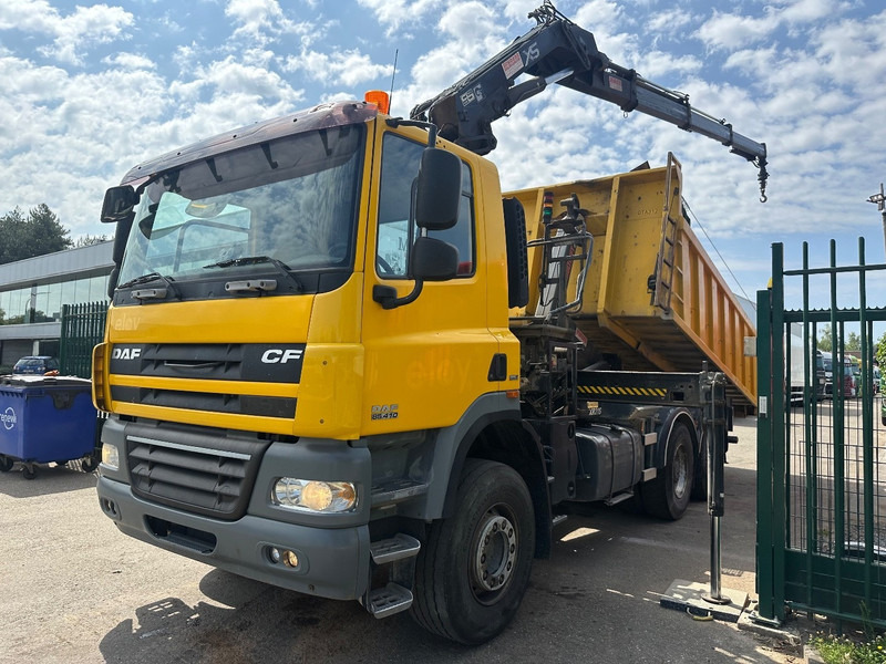 DAF CF 85.410 6X4 21T HOOKLIFT + CRANE HIAB 166-3 HIPRO + ROTATOR - 5/6F - RETARDER - TÜV 10/2025 - EURO 5 - BE TRUCK - Multibasculante camión, Camión grúa: foto 4 DAF CF 85.410 6X4 21T HOOKLIFT + CRANE HIAB 166-3 HIPRO + ROTATOR - 5/6F - RETARDER - TÜV 10/2025 - EURO 5 - BE TRUCK - Multibasculante camión, Camión grúa: foto 4