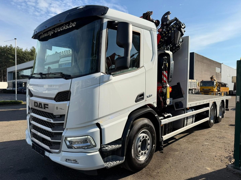 DAF XD 450 6x4 PRITSCHE + (24m) KRAN FASSI F345 8x + WINCH - 35.000km - *TOP CONDITION* - BE TRUCK - Camión caja abierta, Camión grúa: foto 4 DAF XD 450 6x4 PRITSCHE + (24m) KRAN FASSI F345 8x + WINCH - 35.000km - *TOP CONDITION* - BE TRUCK - Camión caja abierta, Camión grúa: foto 4