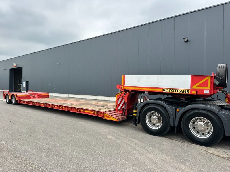 Faymonville 47.5T STBZ-2VA 8m +5m50 LOWBED - TIEFBETT / REMOVABLE NECK - ABNEHMBARE SCHWANENHALS - HYDR STEERING AXLES / LENKACHSEN - SAF - Góndola rebajadas semirremolque: foto 4 Faymonville 47.5T STBZ-2VA 8m +5m50 LOWBED - TIEFBETT / REMOVABLE NECK - ABNEHMBARE SCHWANENHALS - HYDR STEERING AXLES / LENKACHSEN - SAF - Góndola rebajadas semirremolque: foto 4