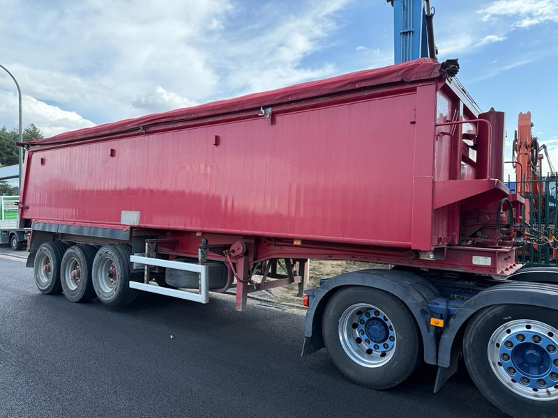 LAG 0-3-37 KAL - 3-AXLES ALU TIPPER - 42m3 AIR SUSPENSION - BPW DRUM - MARCOLIN COVER - Volquete semirremolque: foto 1 LAG 0-3-37 KAL - 3-AXLES ALU TIPPER - 42m3 AIR SUSPENSION - BPW DRUM - MARCOLIN COVER - Volquete semirremolque: foto 1