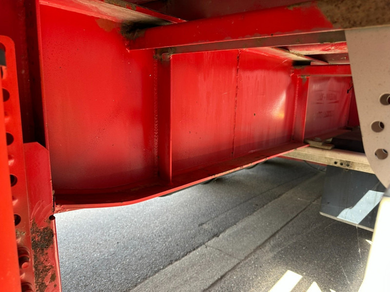 Semirremolque plataforma/ Caja abierta LAG 3-AXLES ALU BOX + CRANE JONSORED 1090 DT-CORTO + CABIN - 2x EXTENDABLE - 5/6 F - BELGIAN PAPERS: foto 17