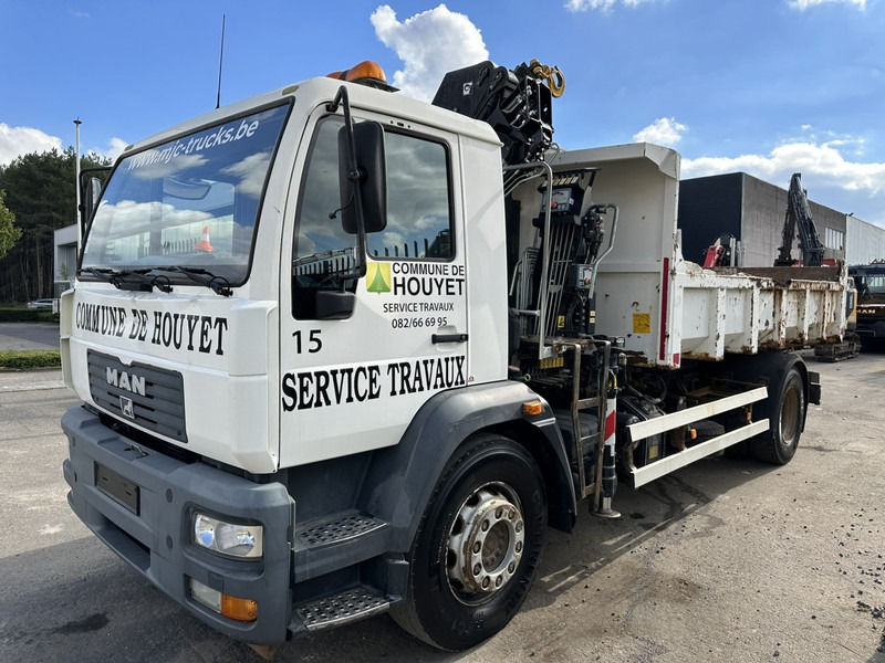 MAN LC 18.280 18T 4x2 TIPPER + CRANE (2018!!!) HIAB 099 E-2 DUO (921h!) - *157.000km* - FULL AIR - BE TRUCK - Volquete camión, Camión grúa: foto 4 MAN LC 18.280 18T 4x2 TIPPER + CRANE (2018!!!) HIAB 099 E-2 DUO (921h!) - *157.000km* - FULL AIR - BE TRUCK - Volquete camión, Camión grúa: foto 4