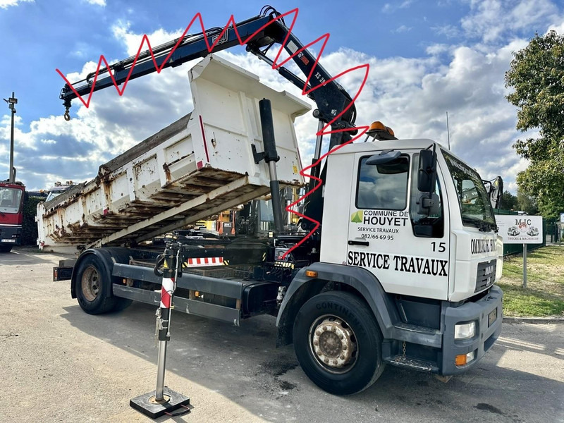 MAN LC 18.280 18T 4x2 TIPPER *NO CRANE!!!* - *157.000km* - FULL AIR - BE TRUCK - Volquete camión: foto 1 MAN LC 18.280 18T 4x2 TIPPER *NO CRANE!!!* - *157.000km* - FULL AIR - BE TRUCK - Volquete camión: foto 1