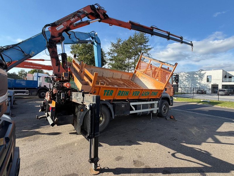 MAN TGA 18.310 4x4 Hydro-drive 2-SEITEN KIPPER + KRAN ATLAS 165 (4x) + RADIO - BE truck - Volquete camión, Camión grúa: foto 4 MAN TGA 18.310 4x4 Hydro-drive 2-SEITEN KIPPER + KRAN ATLAS 165 (4x) + RADIO - BE truck - Volquete camión, Camión grúa: foto 4