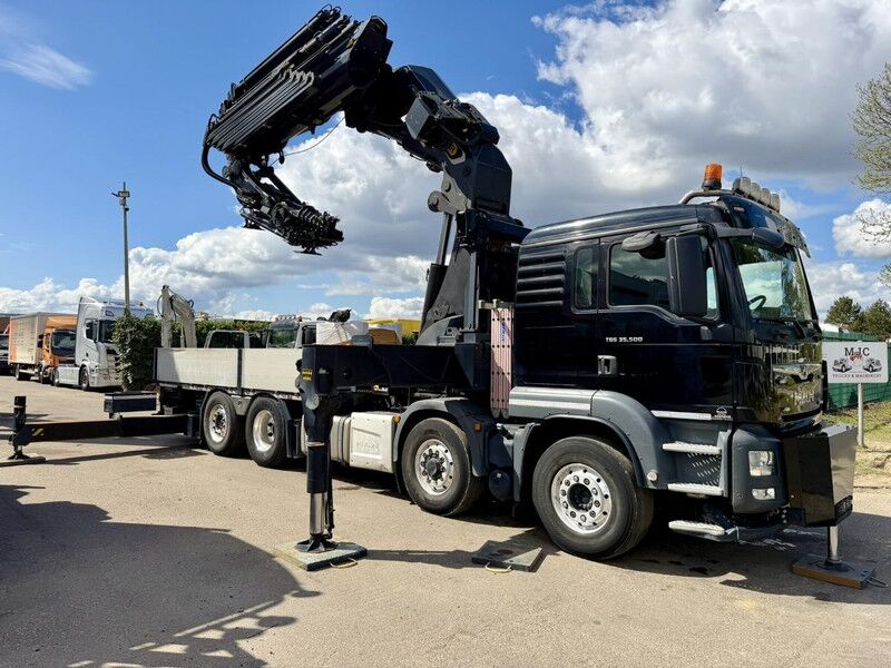 MAN TGS 35.500 8x2/4 + 43.5m PALFINGER PK 135.002 TEC7 + FLY-JIB PJ 150 + WINCH + FRONT-STAB - 9+6+3 ME (38m + 5.5m ME) - CE - BE DEOM ORIGINAL - Camión grúa: foto 2 MAN TGS 35.500 8x2/4 + 43.5m PALFINGER PK 135.002 TEC7 + FLY-JIB PJ 150 + WINCH + FRONT-STAB - 9+6+3 ME (38m + 5.5m ME) - CE - BE DEOM ORIGINAL - Camión grúa: foto 2
