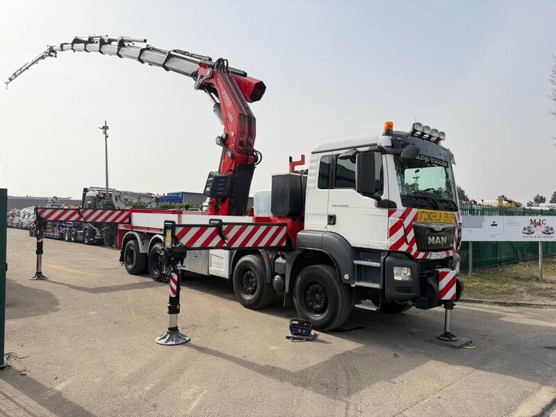 MAN TGS 41.440 8x4 + (45m!) KRAN FASSI F2150 RAL 8+6 FLY-JIB - 7x STABS - *98.000km ONLY* - ORIGINAL BELGIUM - ROAD LEGAL, NO PERMIT NEEDED - Camión grúa: foto 2 MAN TGS 41.440 8x4 + (45m!) KRAN FASSI F2150 RAL 8+6 FLY-JIB - 7x STABS - *98.000km ONLY* - ORIGINAL BELGIUM - ROAD LEGAL, NO PERMIT NEEDED - Camión grúa: foto 2