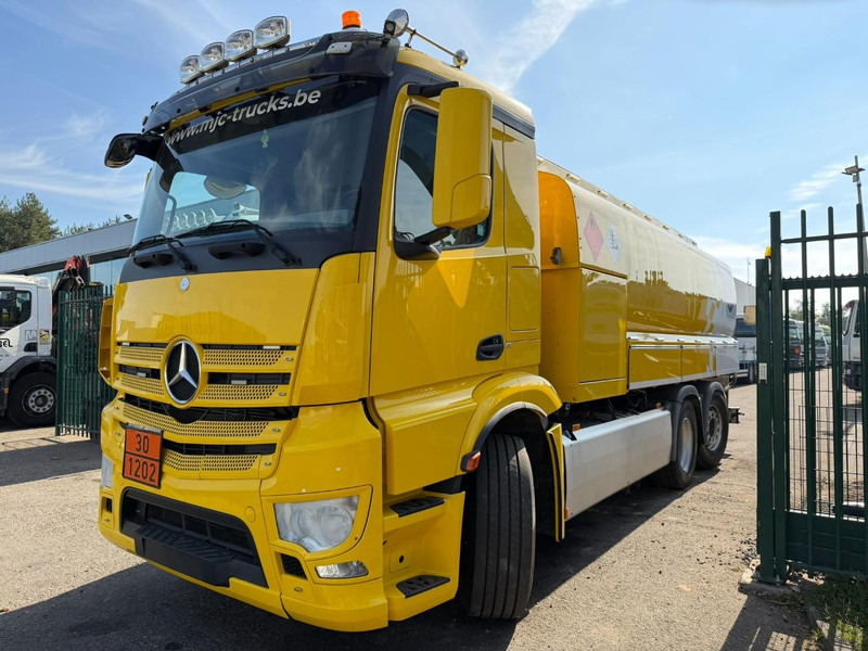 Mercedes-Benz ANTOS 2632 6x2 FUEL TANKER 16.000L - 4 COMP - DIESEL / PETROL - RETARDER - EURO 6 - LIFT / STEERING AXLE - *FULL AIR* - BE TRUCK - Cisterna camión: foto 3 Mercedes-Benz ANTOS 2632 6x2 FUEL TANKER 16.000L - 4 COMP - DIESEL / PETROL - RETARDER - EURO 6 - LIFT / STEERING AXLE - *FULL AIR* - BE TRUCK - Cisterna camión: foto 3