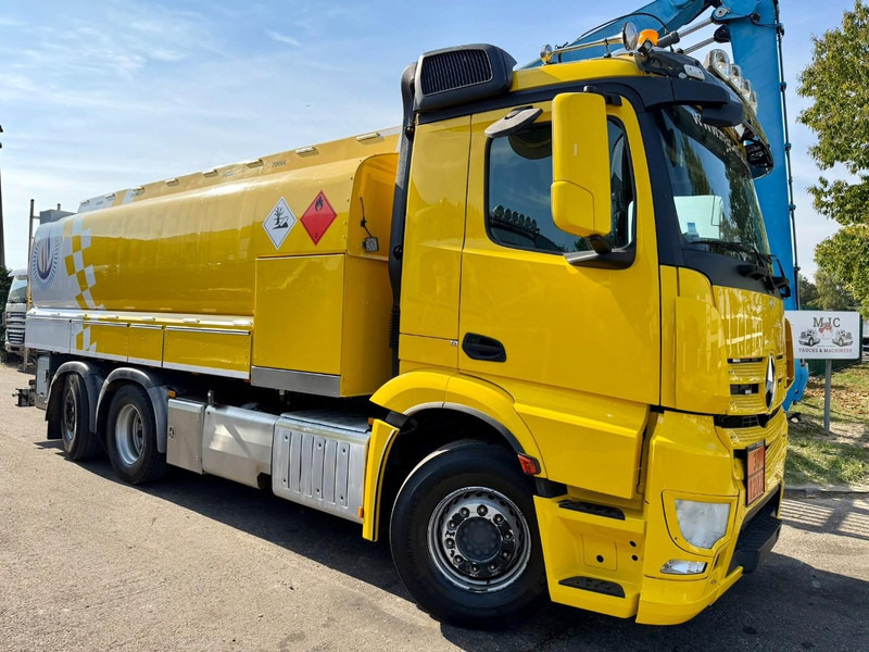 Mercedes-Benz ANTOS 2632 6x2 FUEL TANKER 16.000L - 4 COMP - DIESEL / PETROL - RETARDER - EURO 6 - LIFT / STEERING AXLE - *FULL AIR* - BE TRUCK - Cisterna camión: foto 1 Mercedes-Benz ANTOS 2632 6x2 FUEL TANKER 16.000L - 4 COMP - DIESEL / PETROL - RETARDER - EURO 6 - LIFT / STEERING AXLE - *FULL AIR* - BE TRUCK - Cisterna camión: foto 1