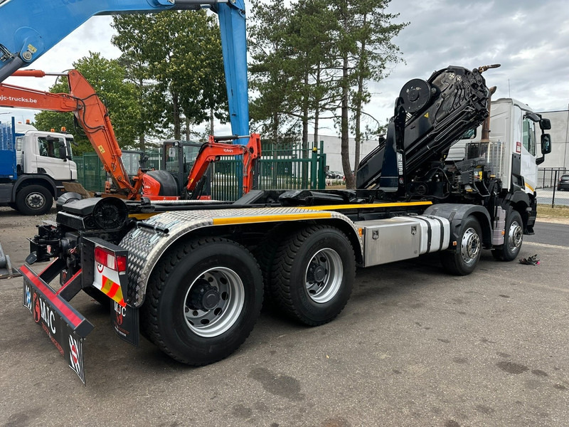 Renault C460 8x4 + (19m!) KRAN HIAB 288 E-6 HIDUO - RADIO - 5/6 F - STEEL SPRING / HUB REDUCTION - BE TRUCK - Multibasculante camión, Camión grúa: foto 5 Renault C460 8x4 + (19m!) KRAN HIAB 288 E-6 HIDUO - RADIO - 5/6 F - STEEL SPRING / HUB REDUCTION - BE TRUCK - Multibasculante camión, Camión grúa: foto 5
